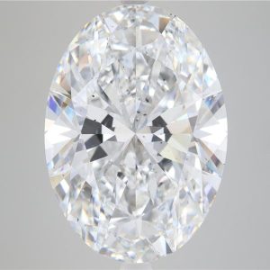 11.20 Carat Oval Cut Lab Diamond