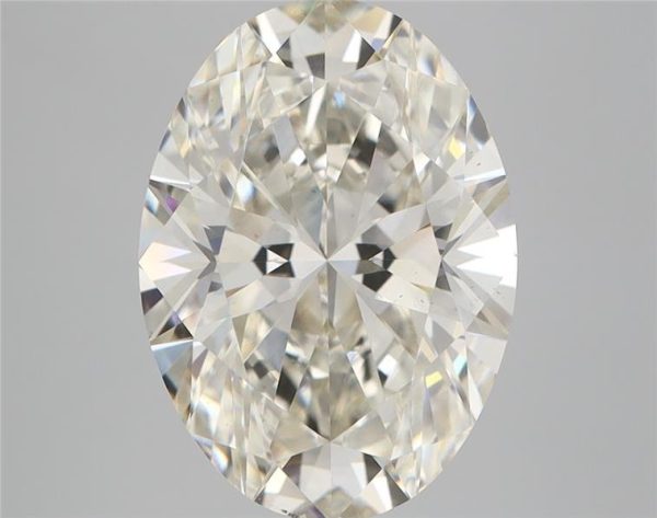 4.51 Carat Oval Cut Lab Diamond
