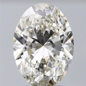 4.03 Carat Oval Cut Lab Diamond