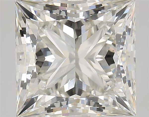 6.24 Carat Princess Cut Lab Diamond