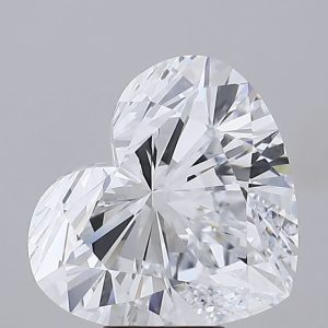 7.50 Carat Heart Cut Lab Diamond