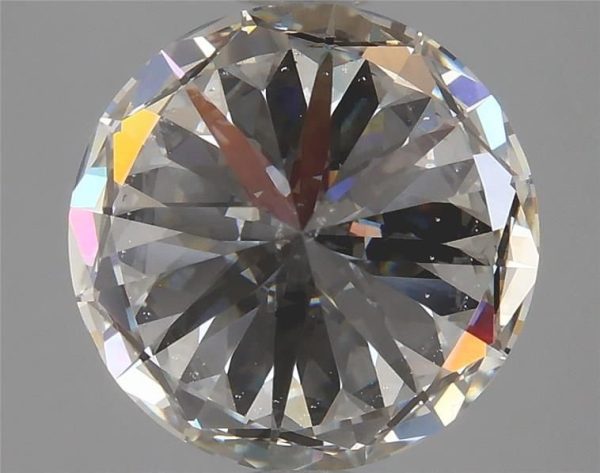 2.81 Carat Round Cut Lab Diamond