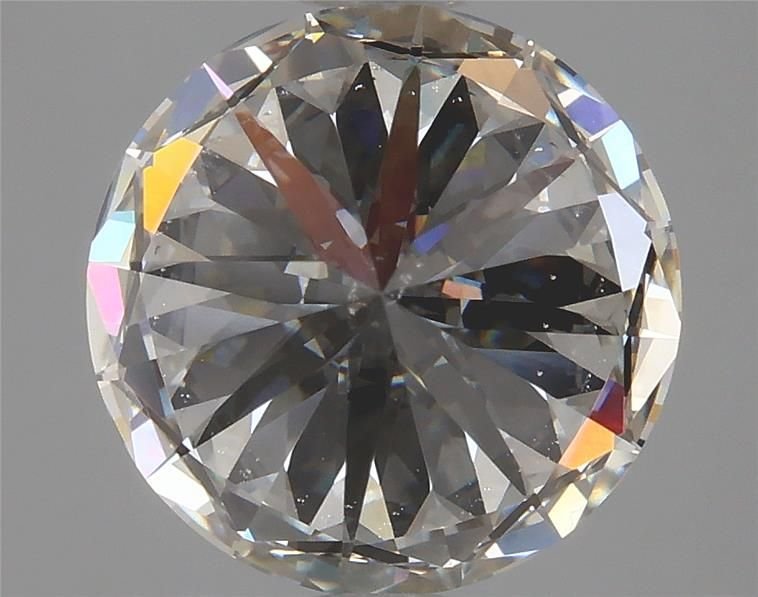 2.81 Carat Round Cut Lab Diamond
