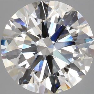 4.92 Carat Round Cut Lab Diamond