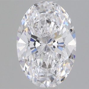 0.82 Carat Oval Cut Lab Diamond