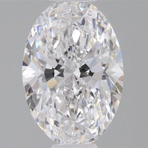 0.91 Carat Oval Cut Lab Diamond
