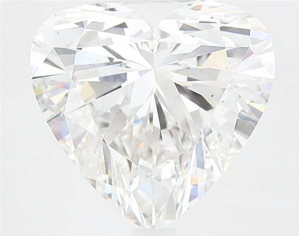 5.27 Carat Heart Cut Lab Diamond