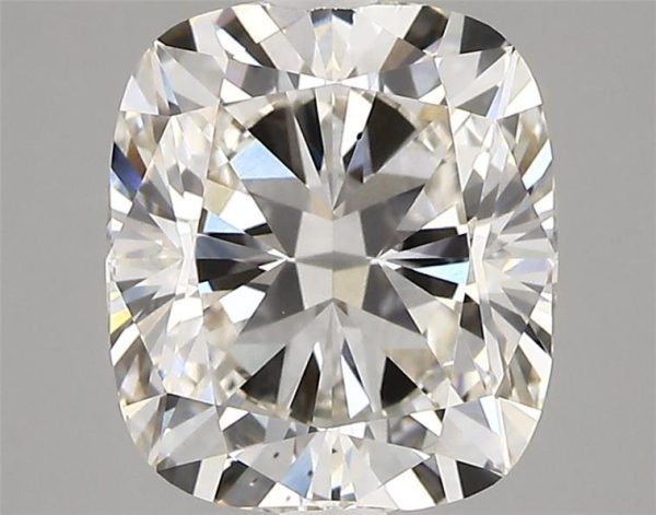 3.33 Carat Cushion Cut Lab Diamond