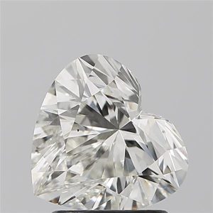 1.56 Carat Heart Cut Lab Diamond