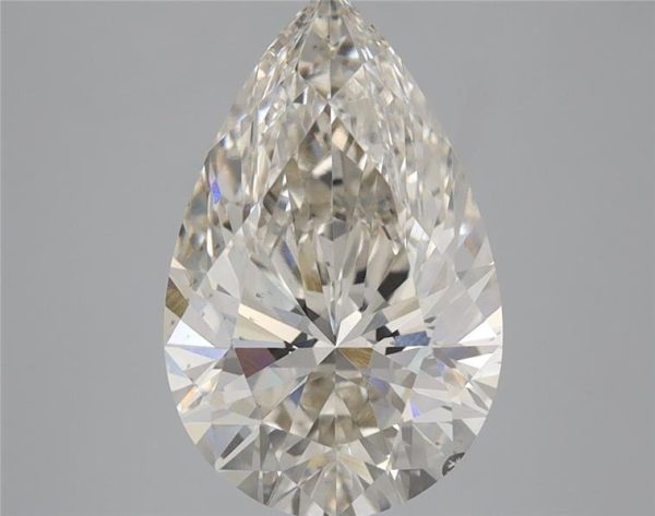 3.03 Carat Pear Cut Lab Diamond