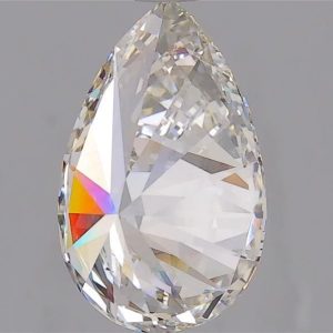 2.42 Carat Pear Cut Lab Diamond