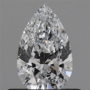 0.41 Carat Pear Cut Lab Diamond