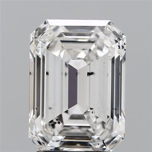 3.01 Carat Emerald Cut Lab Diamond