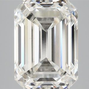3.81 Carat Emerald Cut Lab Diamond