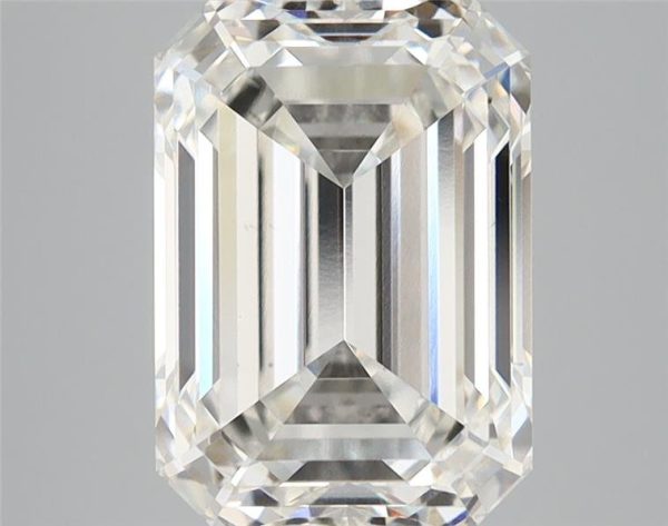 3.81 Carat Emerald Cut Lab Diamond