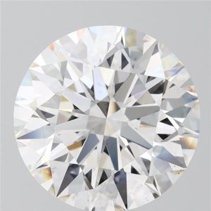 6.23 Carat Round Cut Lab Diamond