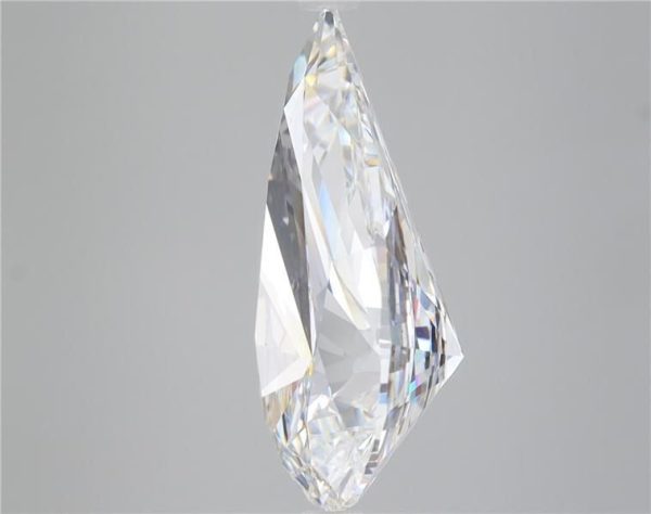 7.53 Carat Pear Cut Lab Diamond