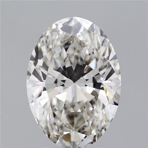 3.31 Carat Oval Cut Lab Diamond