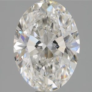 2.50 Carat Oval Cut Lab Diamond