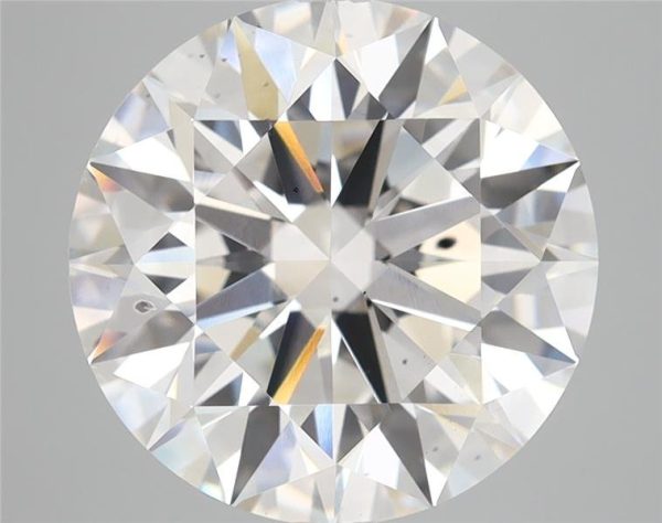 6.56 Carat Round Cut Lab Diamond