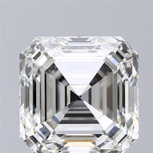 4.14 Carat Asscher Cut Lab Diamond