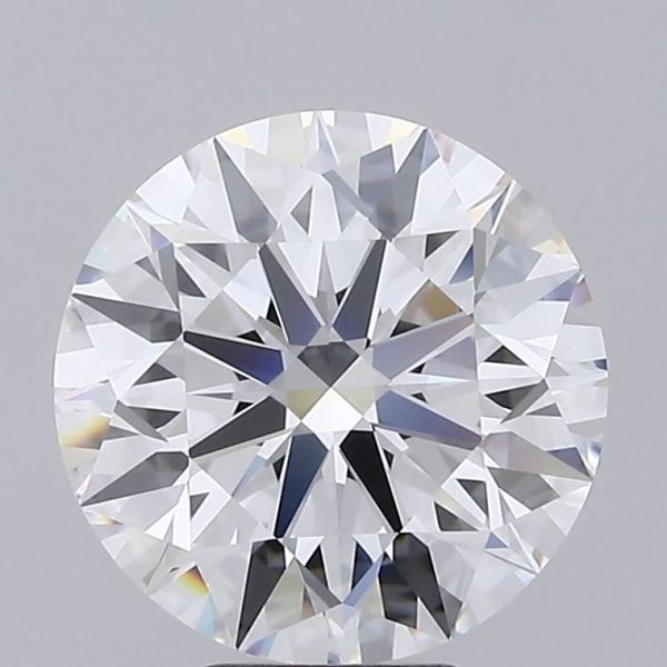 6.53 Carat Round Cut Lab Diamond
