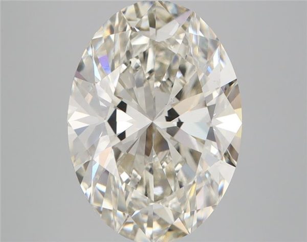 4.62 Carat Oval Cut Lab Diamond
