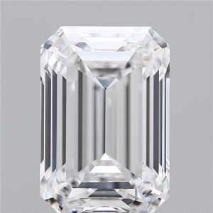 7.73 Carat Emerald Cut Lab Diamond