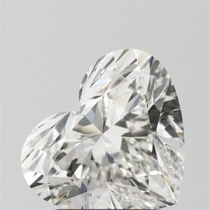 2.56 Carat Heart Cut Lab Diamond