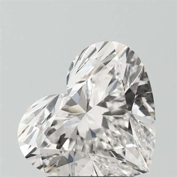 2.56 Carat Heart Cut Lab Diamond