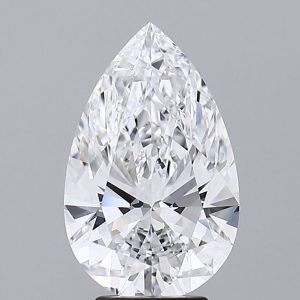 4.40 Carat Pear Cut Lab Diamond