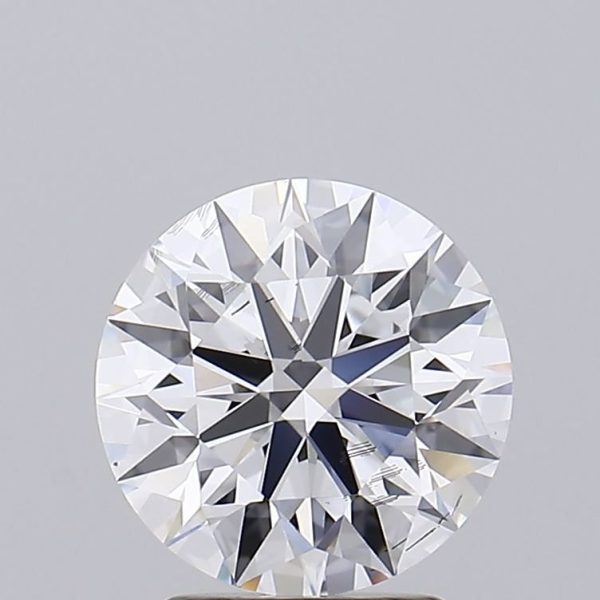 2.34 Carat Round Cut Lab Diamond