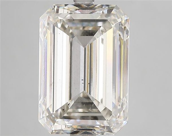 7.01 Carat Emerald Cut Lab Diamond
