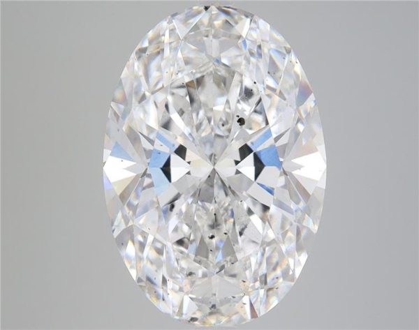 7.35 Carat Oval Cut Lab Diamond