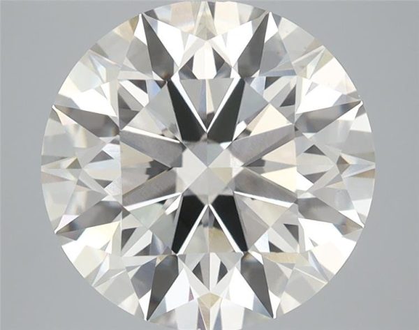 4.52 Carat Round Cut Lab Diamond