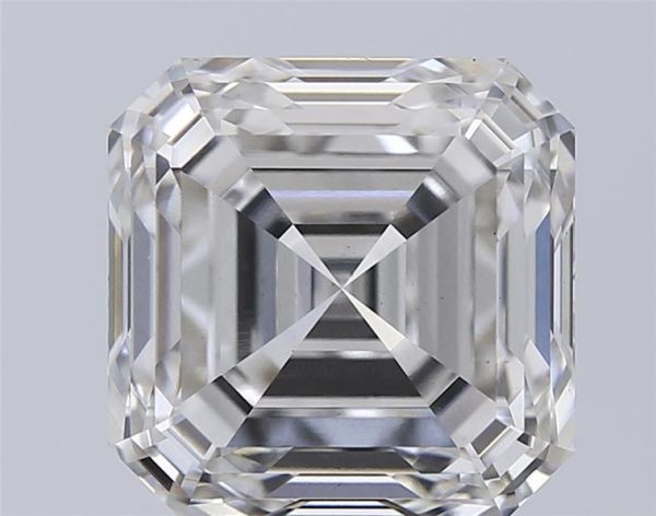 8.14 Carat Asscher Cut Lab Diamond
