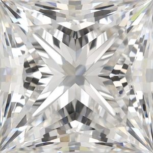 6.15 Carat Princess Cut Lab Diamond