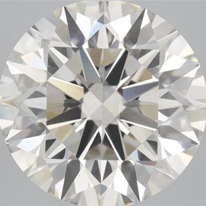 4.25 Carat Round Cut Lab Diamond