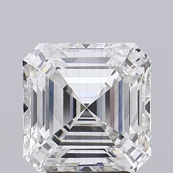 3.11 Carat Asscher Cut Lab Diamond