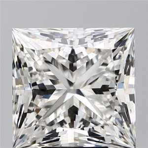 7.72 Carat Princess Cut Lab Diamond