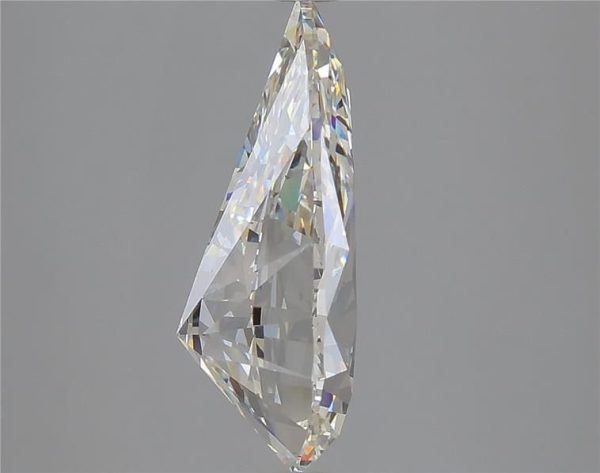 3.72 Carat Pear Cut Lab Diamond