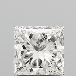 1.72 Carat Princess Cut Lab Diamond