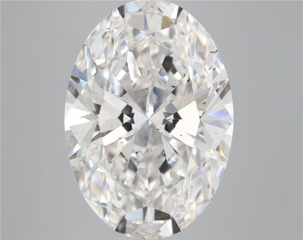 7.20 Carat Oval Cut Lab Diamond