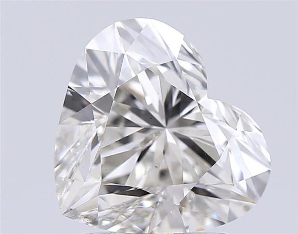 2.55 Carat Heart Cut Lab Diamond