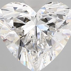 2.90 Carat Heart Cut Lab Diamond