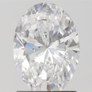 1.51 Carat Oval Cut Lab Diamond