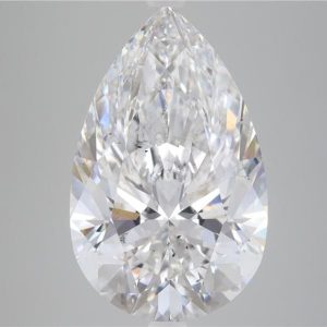8.64 Carat Pear Cut Lab Diamond