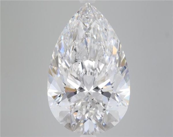 8.64 Carat Pear Cut Lab Diamond
