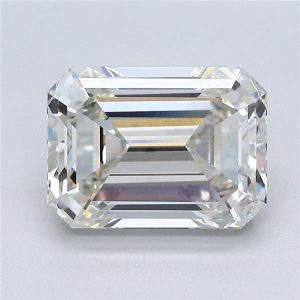 3.42 Carat Emerald Cut Lab Diamond