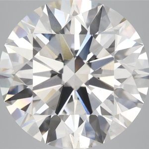 6.80 Carat Round Cut Lab Diamond